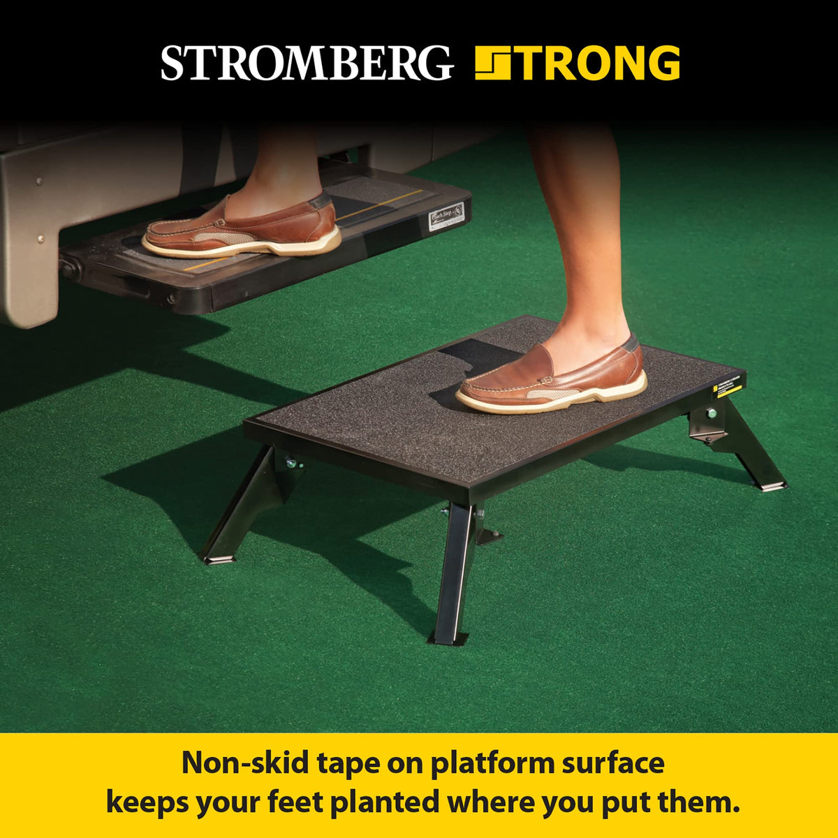 STROMBER S-150 g Carlson 24? x 16? Adjustable RV Platform Step, Heavy-Duty Rust-Re... - view 8