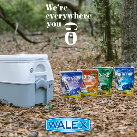 Walex Walex Porta-Pak Black Holding Tank Deodorizer & Portion Control System Drop-Ins - Rapid Breakdown of - Outdoor Depot