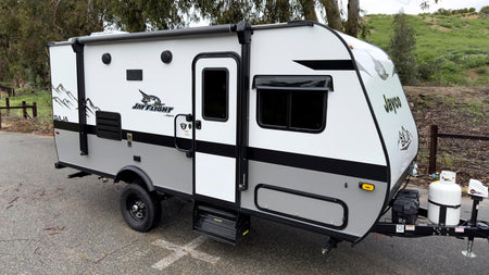 GT Styling RainBlade RV Window Deflector and Sun Visor (Fits 30 inch Wide Window) Smoke - Outdoor Depot